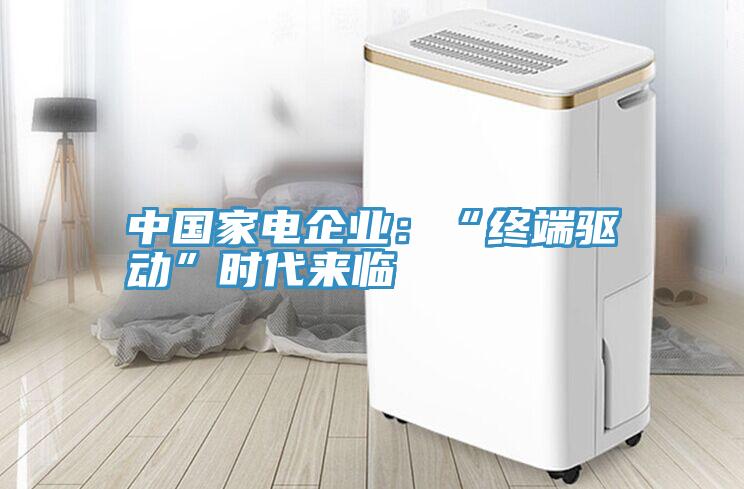 中國家電企業：“終端驅動”時代來臨