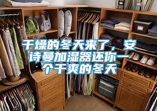 幹燥的冬天來了，蘑菇官方网站下载入口安卓加濕器還你一個幹爽的冬天