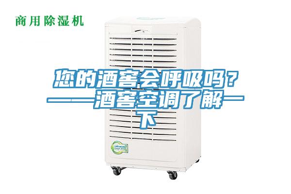 您的酒窖會呼吸嗎？——酒窖空調了解一下