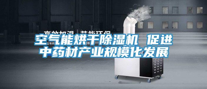 空氣能烘幹蘑菇视频网站 促進中藥材產業規模化發展