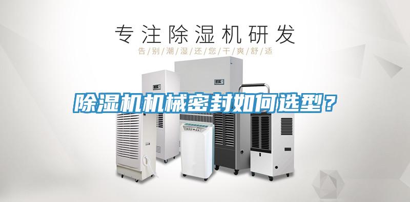 蘑菇视频网站機械密封如何選型？