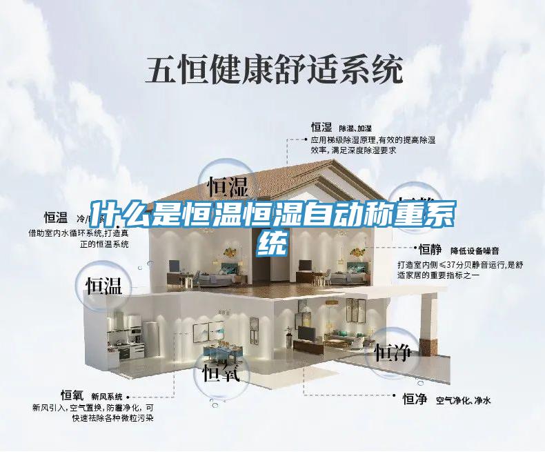 什麽是恒溫恒濕自動稱重係統