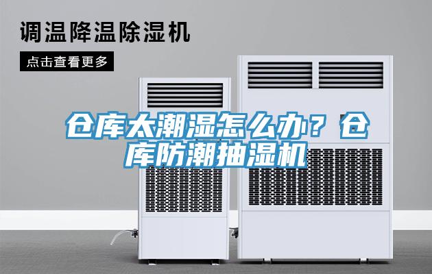 倉庫太潮濕怎麽辦？倉庫防潮抽濕機