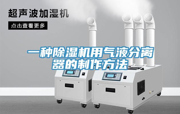 一種蘑菇视频网站用氣液分離器的製作方法