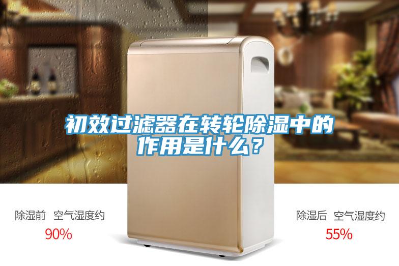 初效過濾器在轉輪除濕中的作用是什麽？