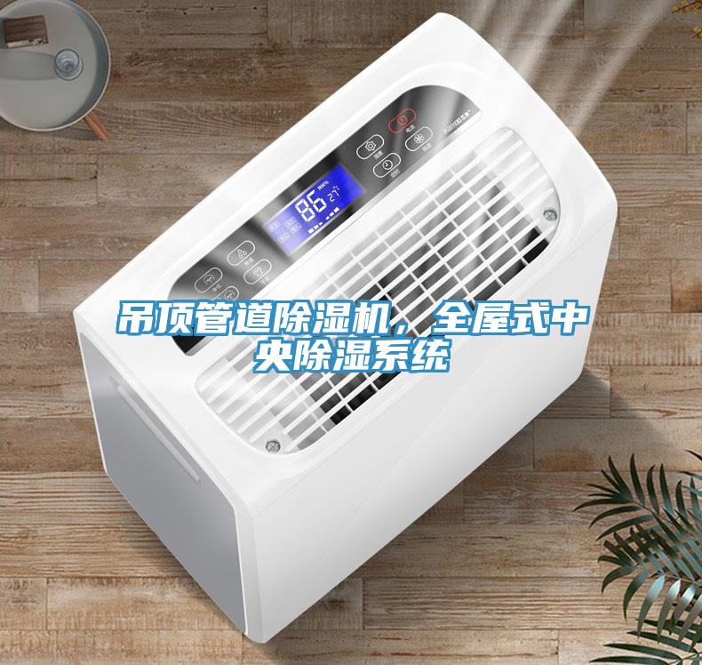 吊頂管道蘑菇视频网站，全屋式中央除濕係統
