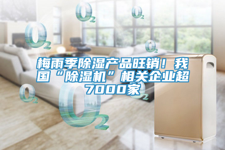 梅雨季除濕產品旺銷！我國“蘑菇视频网站”相關企業超7000家