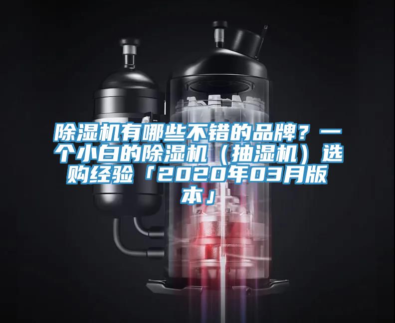 蘑菇视频网站有哪些不錯的品牌？一個小白的蘑菇视频网站（抽濕機）選購經驗「2020年03月版本」